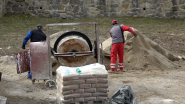Oprava múrov pri severovýchodnom barbakáne_3