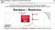 Obmedzenia na úseku Bardejov  -  Raslavice_3