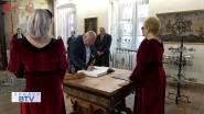 Prijatie anesteziológov v starobylej radnici