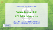 Výsledkový servis + pozvánky 09. 09. 2024