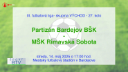 Výsledkový servis + pozvánky 12. 05. 2025
