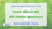 Výsledkový servis  + pozvánky 25. 08. 2025