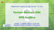 Výsledkový servis + pozvánky 29. 09. 2025