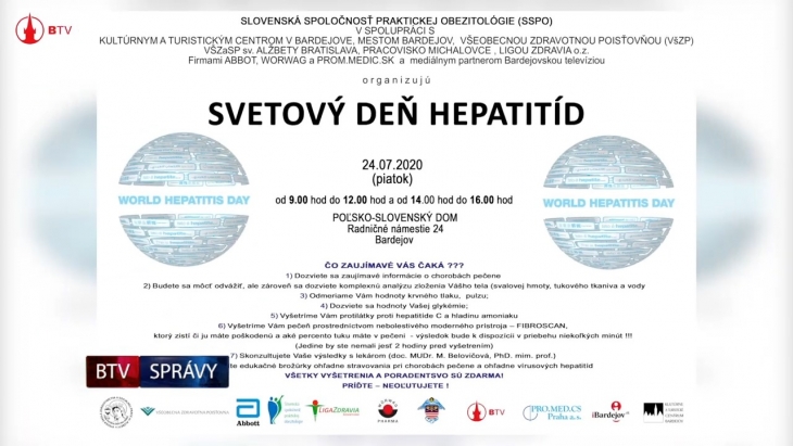 Pozvánka na Svetový deň hepatitíd