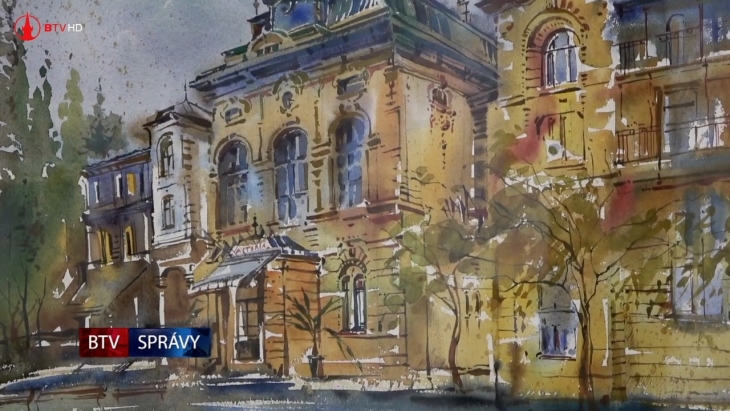 Akvarelová nálada Natalie Studenkovej