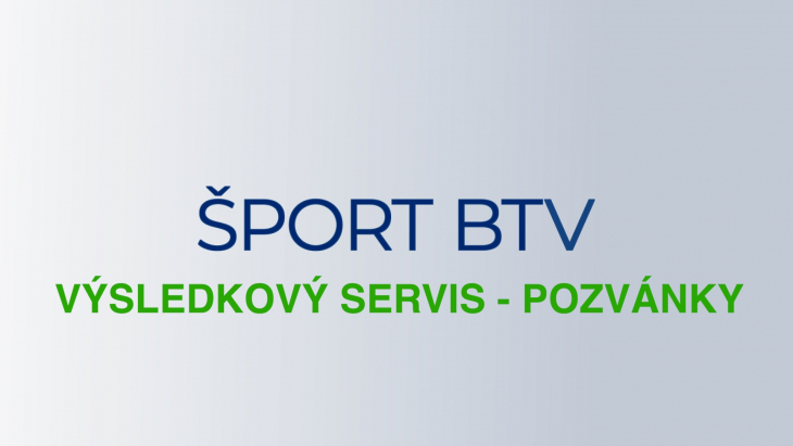 Výsledkový servis + pozvánky 13. 02. 2024