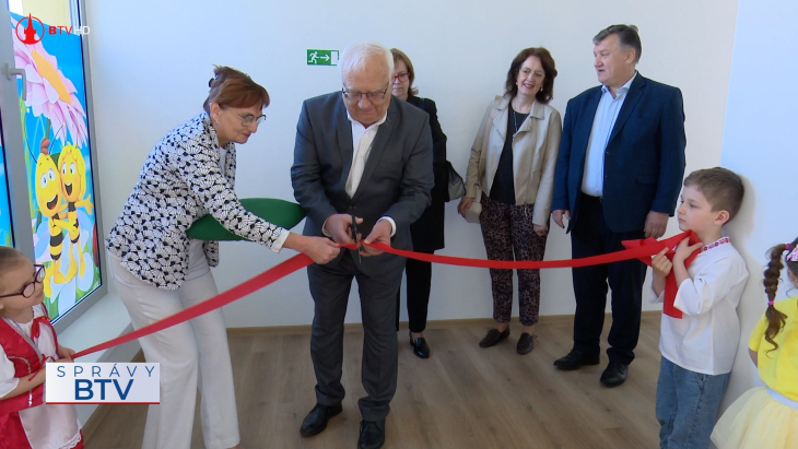 Škôlka rozšírila kapacitu, pribudla aj sauna