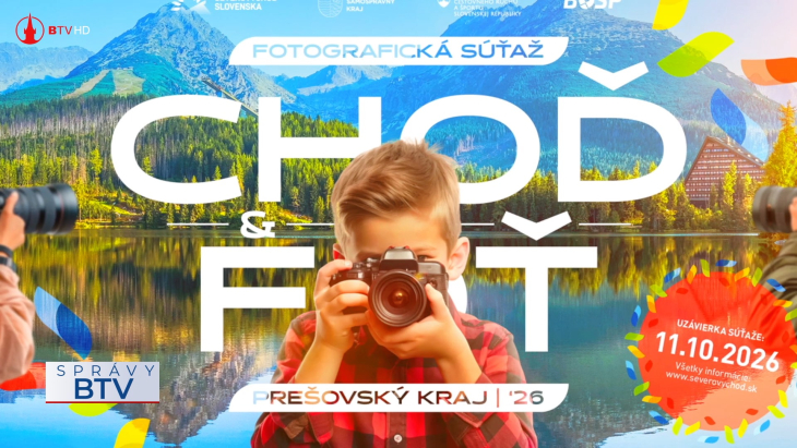 Štartuje 14. ročník Choď a foť