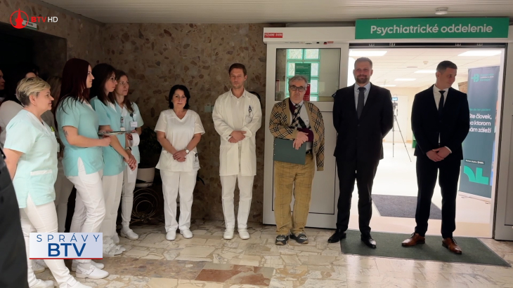Psychiatrické oddelenie v Bardejove v novom šate