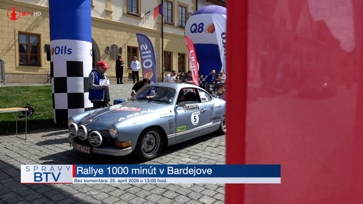 Rallye 1000 minút v Bardejove