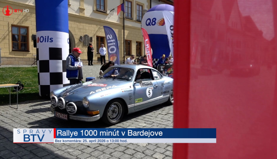 Rallye 1000 minút v Bardejove