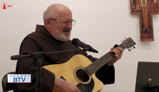 František z Assisi v centre výstavy